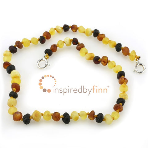 Baltic Amber Anklet Unpolished Diversity