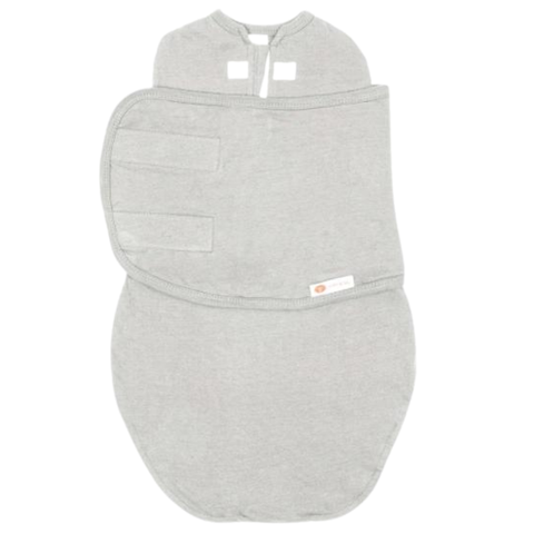 Embe Pistachio Zip and Velcro Cotton Swaddle