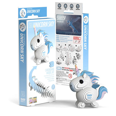 3D Model Kit - Unicorn Sky