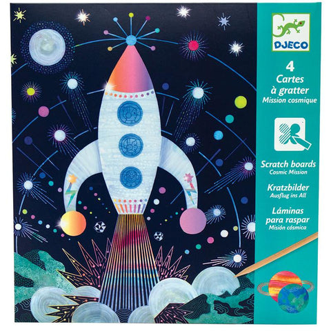 Scratch Board - Cosmic Mission