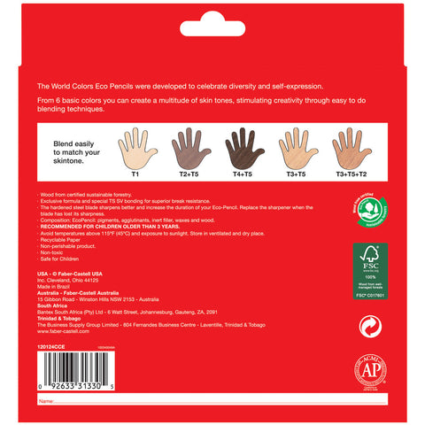 World Colors Eco-Pencils (27 Count)