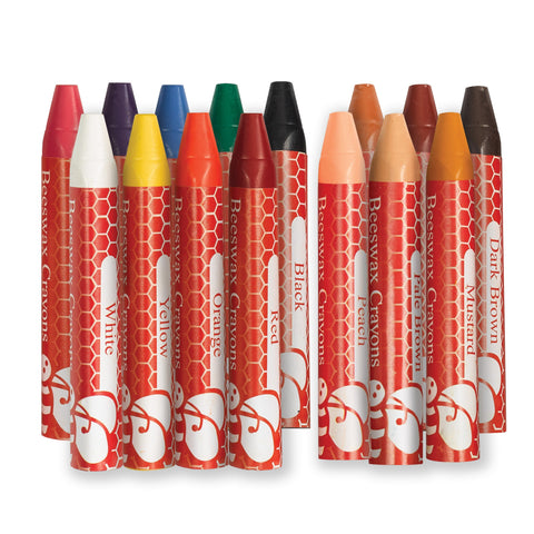 World Colors Beeswax Crayons (15 Count)