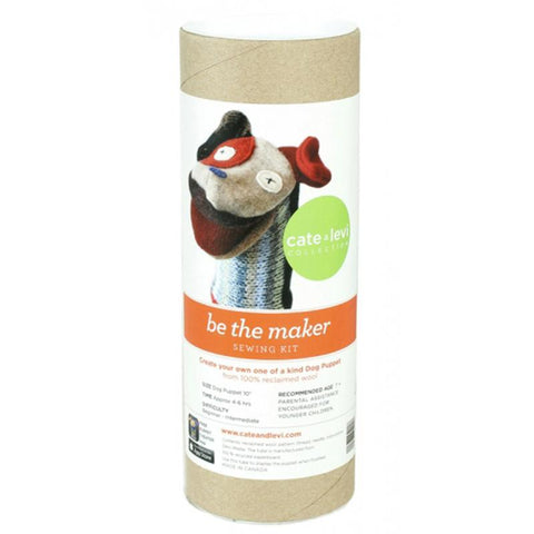 Recycled Wool Puppet Making Kit - Dog