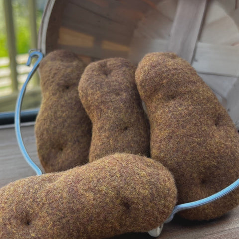 Felt Play Food - Potato