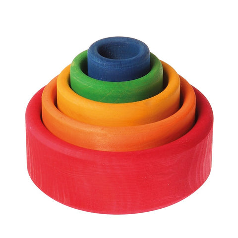 grimm stacking bowls red