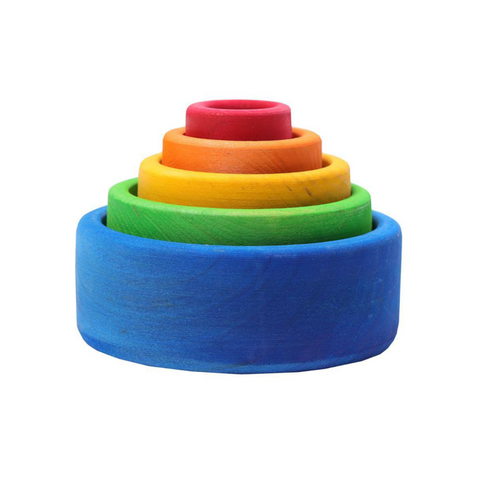 grimm stacking bowls blue
