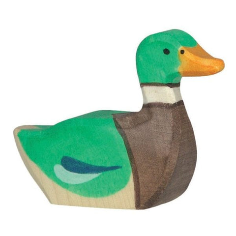 holztiger drake swimming