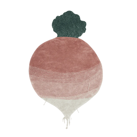 Washable Rug - Ramona the Radish