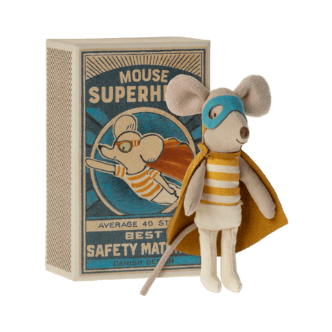 Mouse in Box - Little Brother Superhero