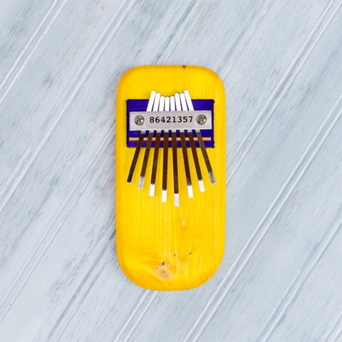 Pentatonic Thumb Piano- Yellow