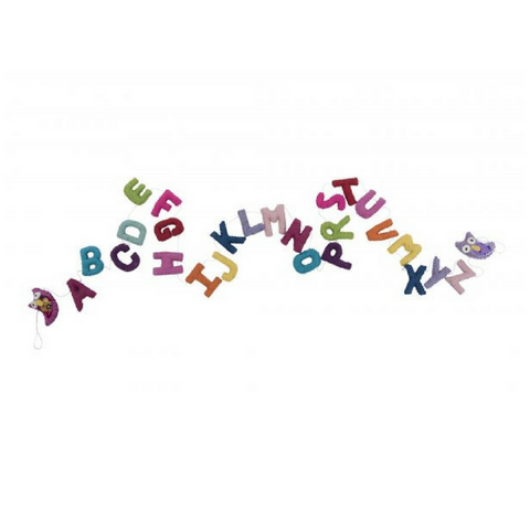 Wool Alphabet Garland