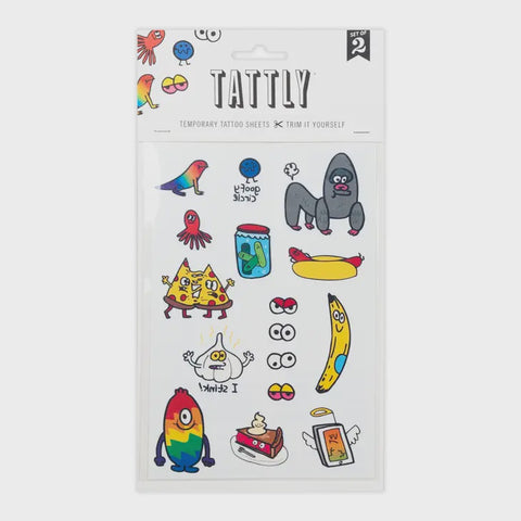 Temporary Tattoos - Goofy Doodles