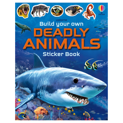 Build Your Own Deadly Animals Sticker Book