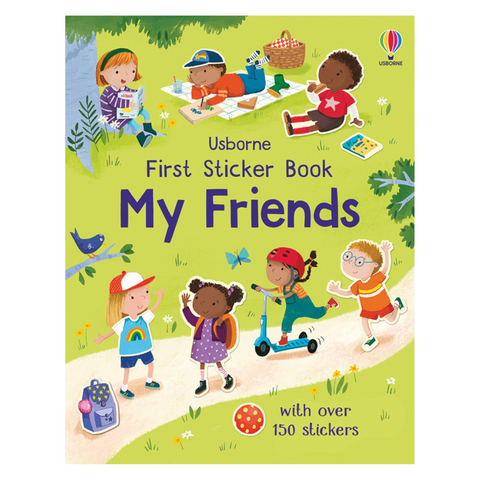 First Sticker Book My Friends