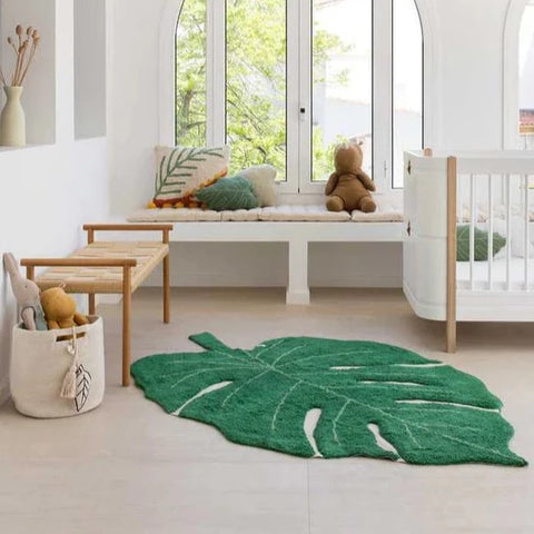 Washable Rug - Monstera Leaf