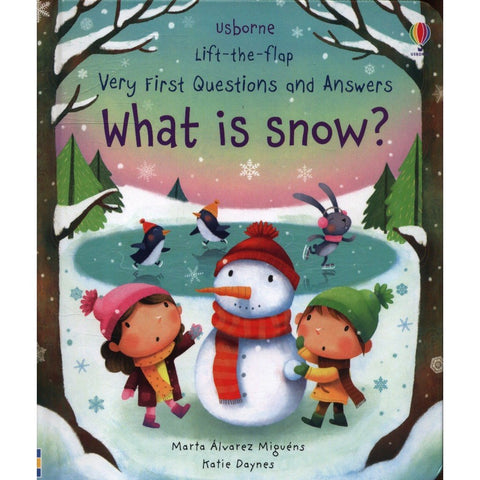 Lift-The-Flap Very First Q & A Book What is Snow?
