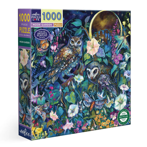 1000 Piece Puzzle - Moon Garden