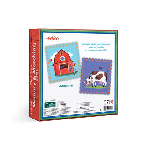 Preschool Little Farm Memory & Matching Game