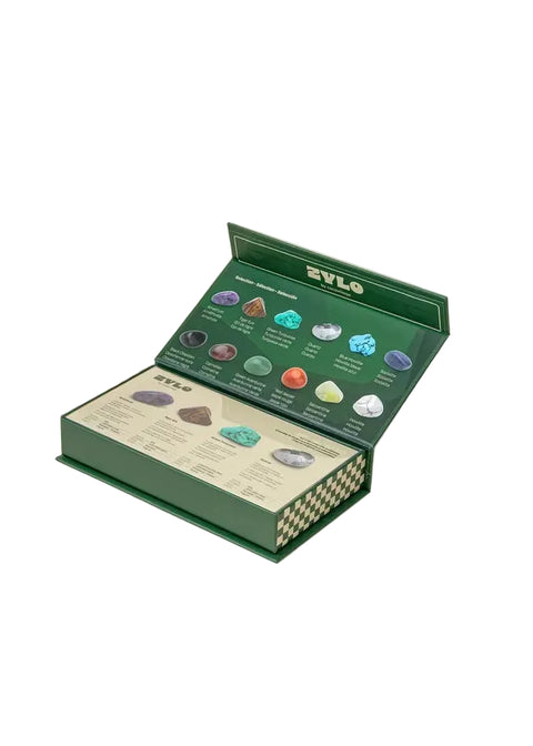 Set of 12 Collectible Gemstones
