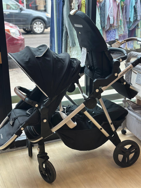 ♻ Mockingbird Single to Double Stroller + Accessories No58945