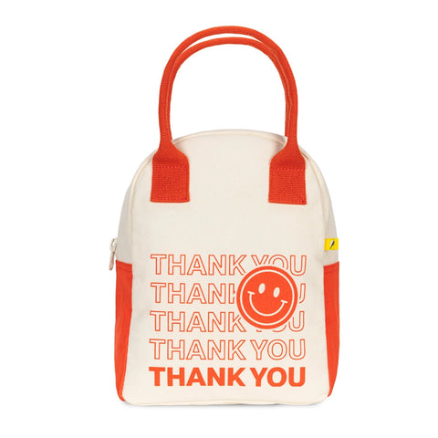 Zipper Lunch Bag - Thank You