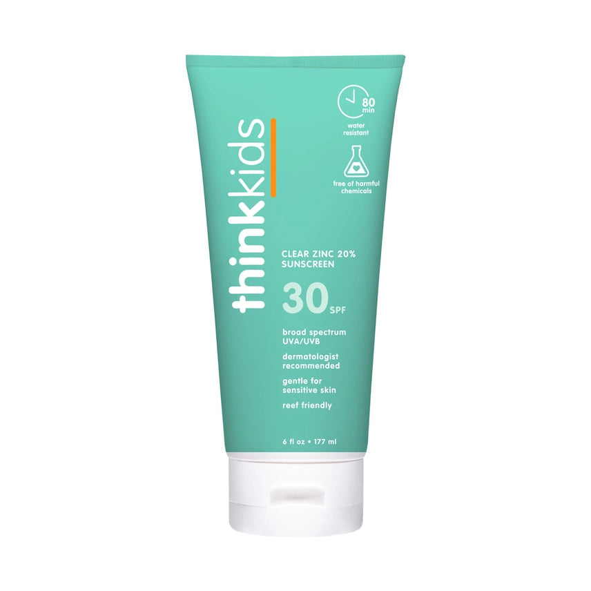 Think Kids Clear Zinc Sunscreen SPF 30 - 6 oz – Nesting House