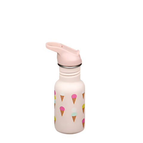 12 oz Stainless Steel Bottle with Flip Seal Sport Cap