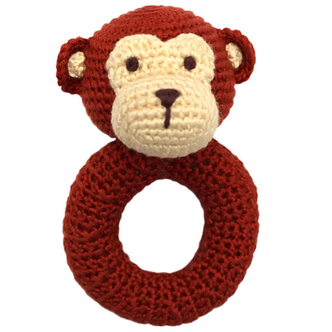 Ring Rattle - Monkey