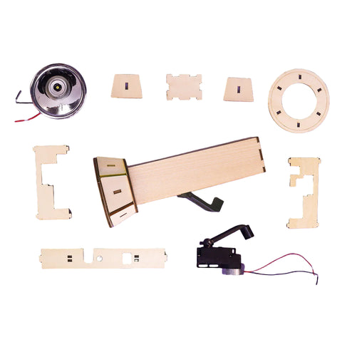 Hand-Crank Flashlight DIY Kit