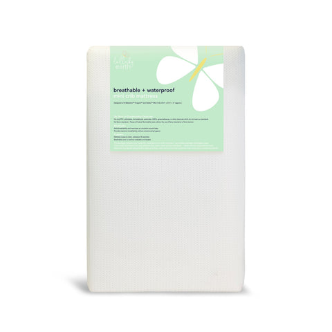 Lullaby Earth Breathe-Safe Mini Crib Mattress
