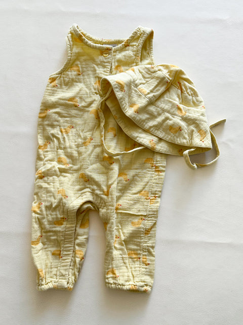 ♻ Hanna 3-6m Romper + Hat
