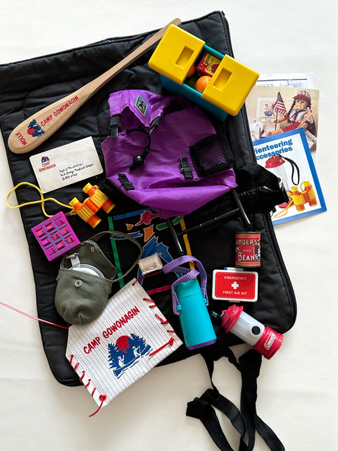 ♻ American Girl Doll Camping Set