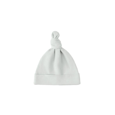 Knotted Baby Hat - Ice Blue