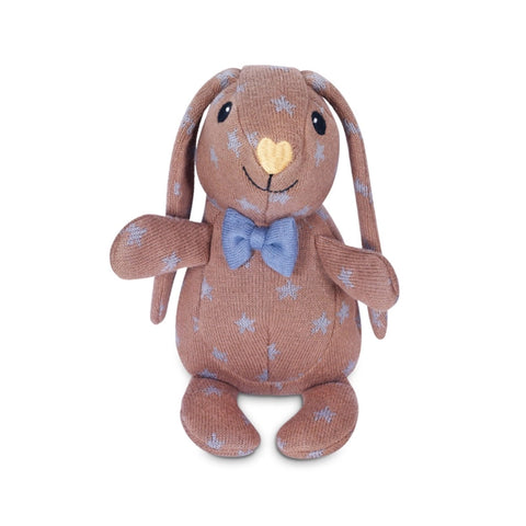 Organic Patterned Knit Bunny - Duke