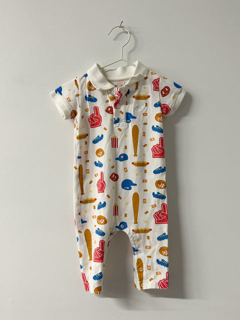♻ Monica + Andy 9-12m Romper