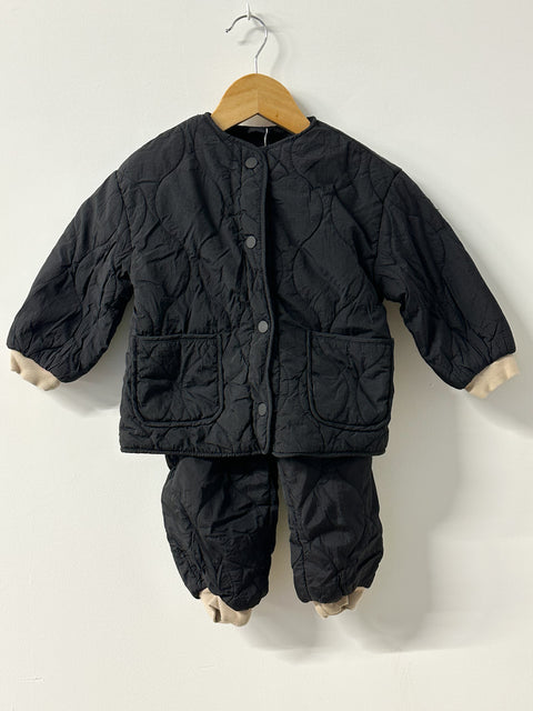 ♻ Zara 2-3y Coat + Pants
