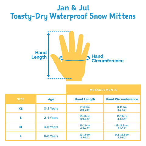 Toasty-Dry Waterproof Snow Mittens