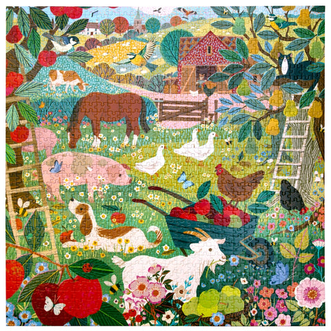 1000 Piece Puzzle - English Pastures