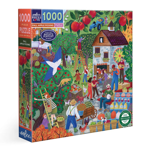 1000 Piece Puzzle - Fall Apple Picking