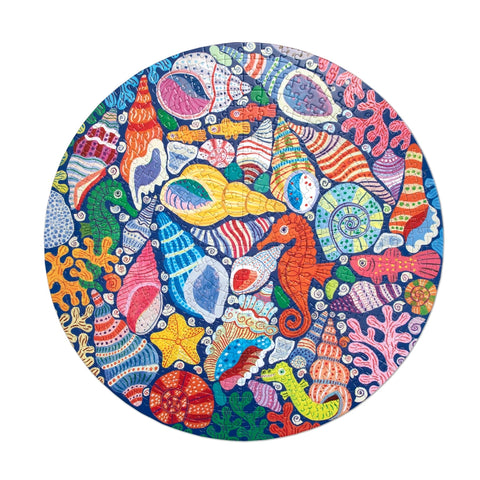 500 Piece Puzzle - Seahorses, Shells & Coral