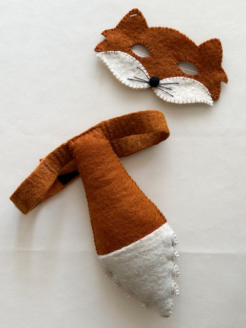 ♻ Pashom Fox Tail + Mask