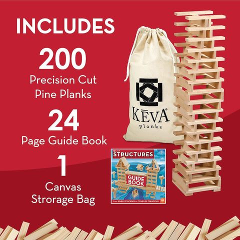 Keva: Structures 200 Piece