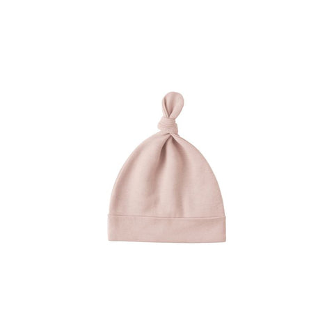 Knotted Baby Hat - Blush