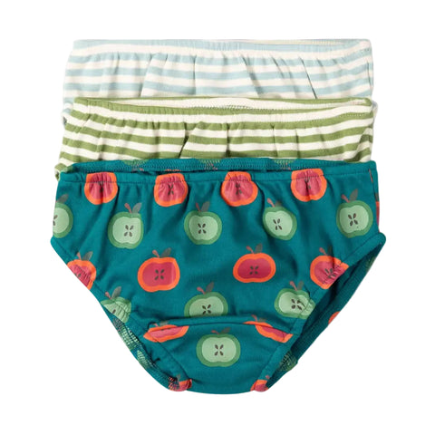 Apple Picking Organic Underwear Set - 3 Pack