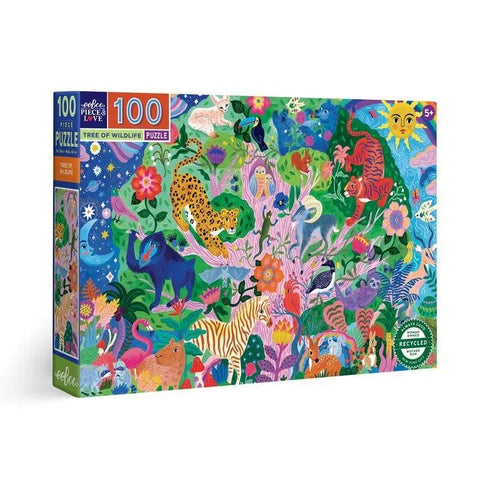 100 Piece Puzzle - Tree of Wildlife