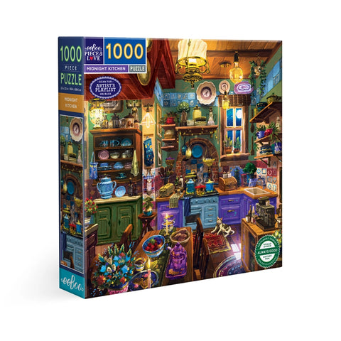 1000 Piece Puzzle - Midnight Kitchen