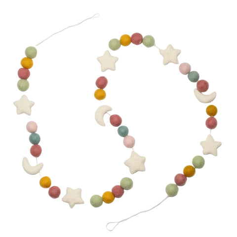 Star and Moon Garland