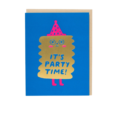 Party Time Birthday Card