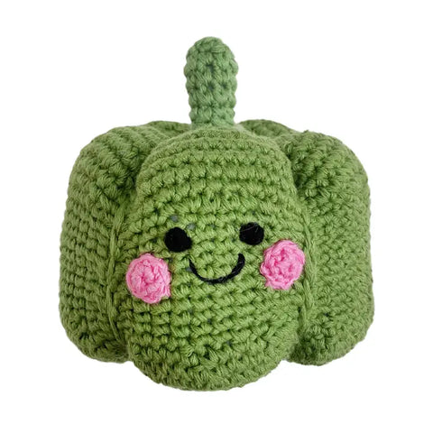 Pretend Play Food Rattle - Bell Pepper