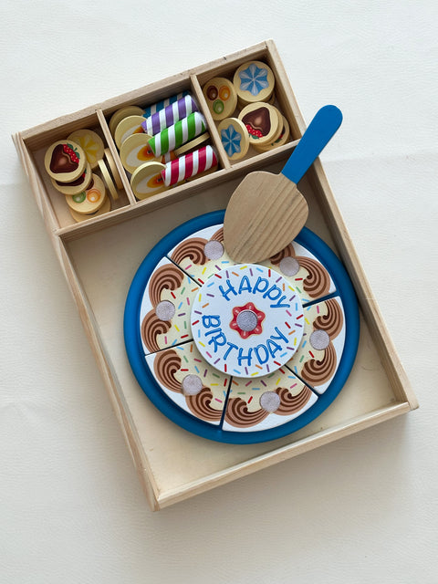 ♻ Melissa & Doug Happy Birthday Cake